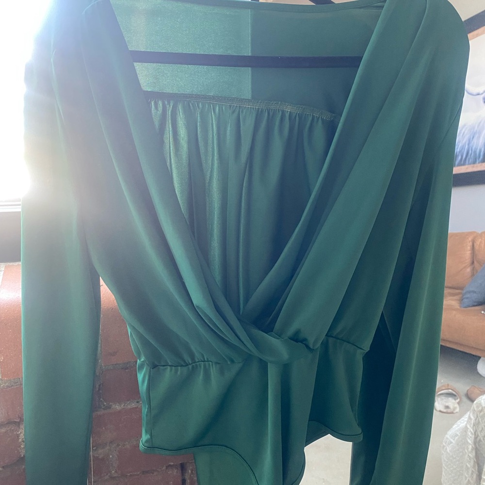 Forest Green Bodysuit